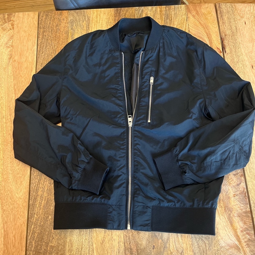 H&M Black Bomber Jacket